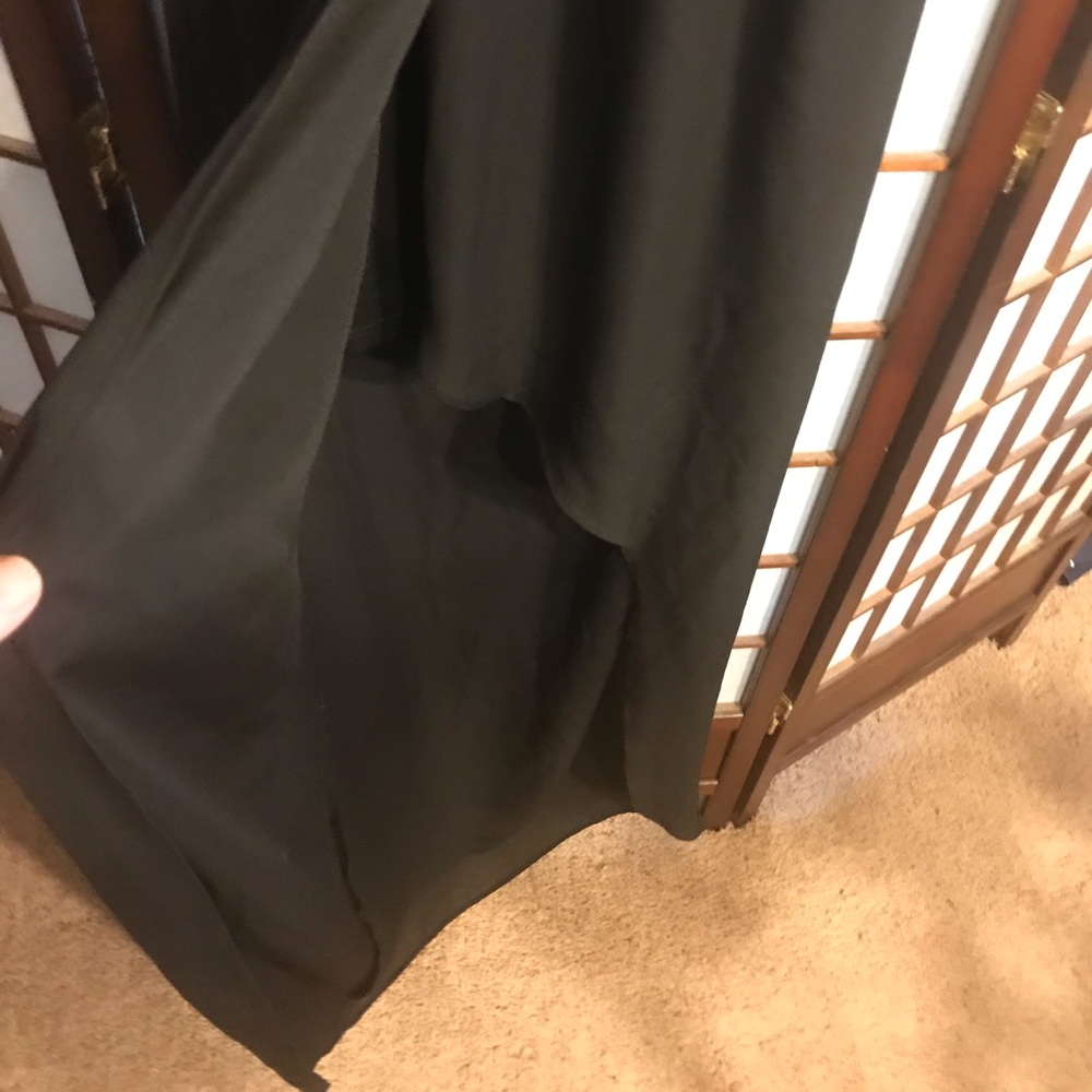 Black semi sheer preowned dress - Picture 2 of 5